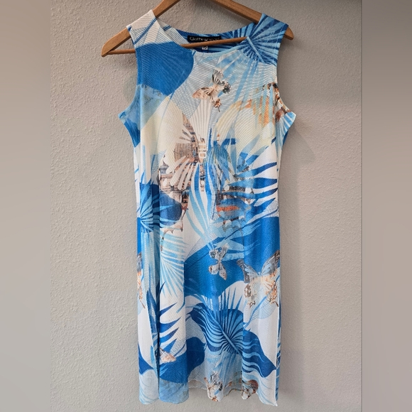 NWT Clotheshead Tank net/mesh midi dress - Picture 1 of 4